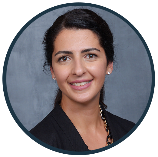 Maryam Mobarhan, DDS, smiling professional headshot, dental care expert at Westermeier Martin Dental Care.